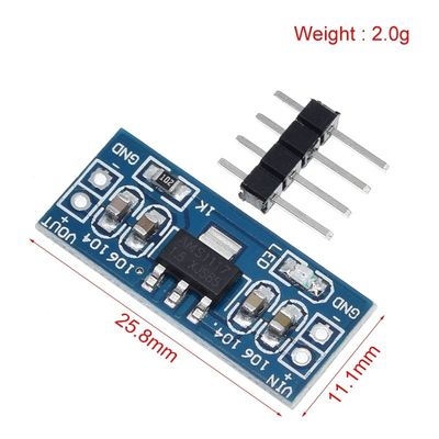 AMS1117 IC di modulo 3.3V per applicazioni di alimentazione di 1,5V, 1,8V, 2,5V e 3,3V
