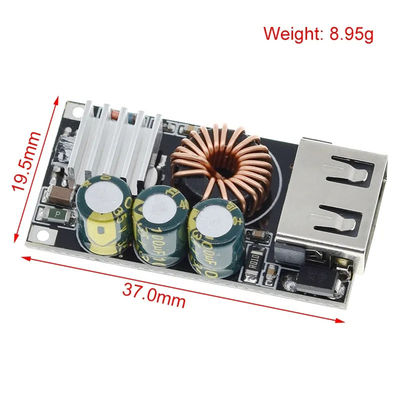 Ricarica di emergenza del telefono cellulare con QC3.0 DIY Fast Charger Board e alimentazione elettrica da 24W