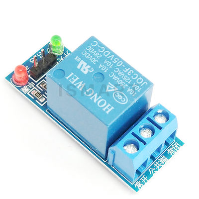 5V/12V Modulo di relè a canale unico per PIC AVR DSP ARM MCU Pannello di alimentazione a carico di contatto