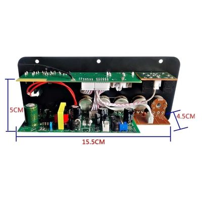 D50 Amplifier Board Con Audio Ottico BT AMP USB FM Radio TF Player Nero Per Auto Domestica