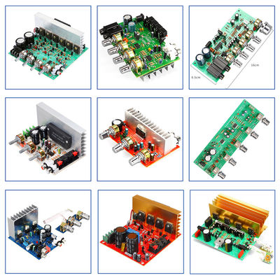 Dual AC Series Power Amplifier Board Preamp DX338A con Dual 12V Linear AA-class Tone Circuit e Equal Loudness Switch