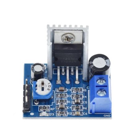 Modulo della scheda dell'amplificatore audio 6-12V TDA2030 con uscita di 18W e volume regolabile