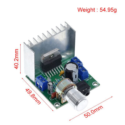 TDA7297 12V Double Channel Power Amplifier Board con uscita 15W+15W e progettazione senza rumore
