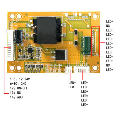 Il difetto di Board 100*70mm del driver della lampadina di CA-399 LED ha introdotto 200ma