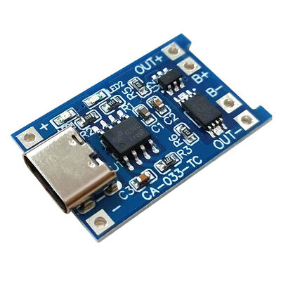 CA-033 Micro Type-C USB 5V Charging Board Dual Function 1A Li-Ion Lithium Battery Charger Module 18650 TP4056 IC Prodotto
