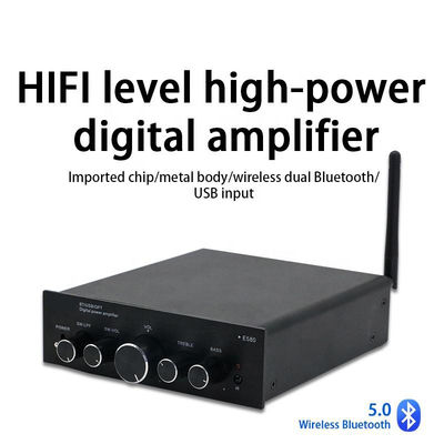 2*100W 2.1 Canale Audio Digitale HIFI Amplificatore Digitale Desktop Subwoofer Amplificatore di Potenza Sonora per Audio Domestico
