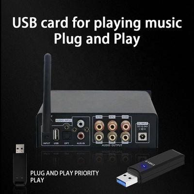 2.1 Canale di potenza di uscita di 100 W Wireless Bluetooth Digital Audio Amplificatore di potenza HIFI per audio domestico