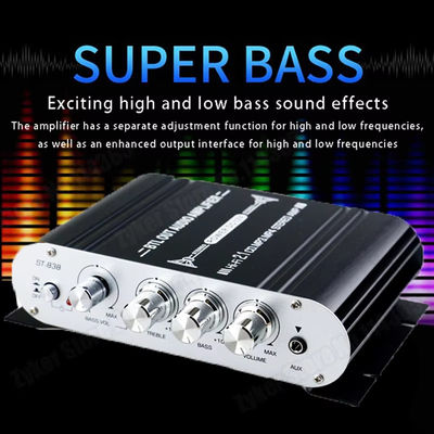 2.1 Scheda amplificatore 12V a canale con potenza di uscita di 80WX2+80W per audio digitale Hi-Fi domestico
