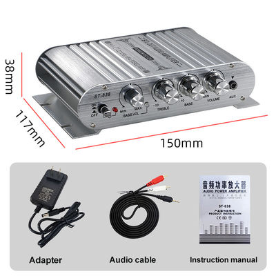 2.1 Scheda amplificatore 12V a canale con potenza di uscita di 80WX2+80W per audio digitale Hi-Fi domestico