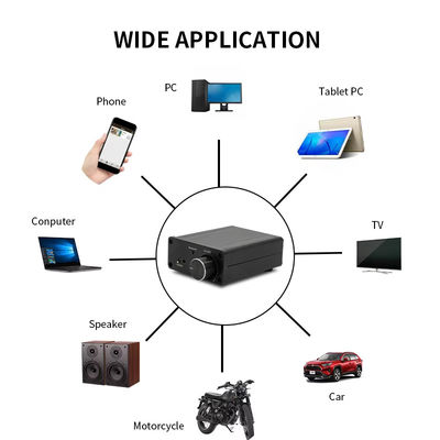 TPA3116 Amplificatore digitale 100W Stereo HiFi Classe D con Bluetooth 5.0 e custodia in lega di alluminio