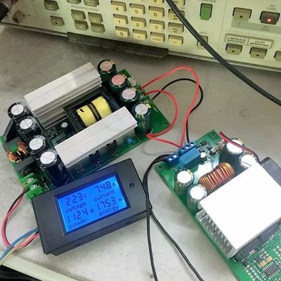 Dual Output 1000W LLC Soft Switching Power Amplifier Board da ±35V a ±80V DIY Audio Board Mount Converter AC DC