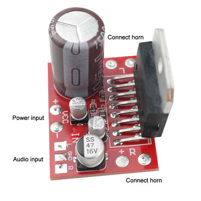 TDA7379 Modulo amplificatore di potenza stereo doppio canale DC9V-17.5V 38W+38W Amplificatore audio board