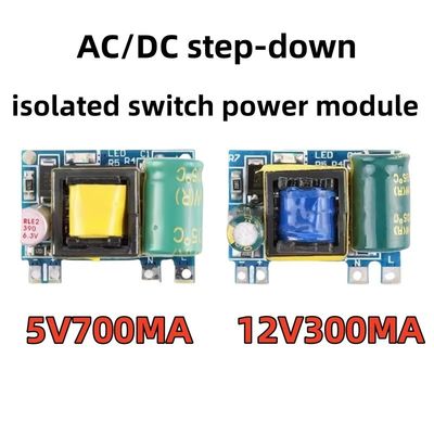 Modulo di alimentazione di interruttore AC/DC isolato a 5V/12V 700MA/300MA (3.5W) 220 giri al minuto