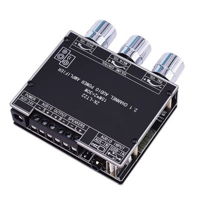 ZK-LT22 LT23 Modulo amplificatore di potenza del ricevitore audio 2.1 canale Subwoofer regolazione basso alto classe D 12V Home TWS