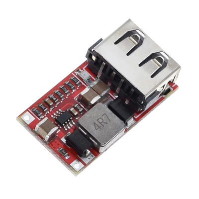 CA-025 Convertitore DC-DC efficiente Tavola di sviluppo del caricabatterie USB 6V-24V 24V 12V a 5V 97,5% Modulo Buck per alimentazione dell'auto