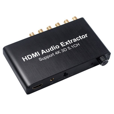 HDMI a 3.5mm RCA Converter audio analogo Estrattor Decoder Amplificatore per PS4 DVD 5.1 Channel Sound Splitter Private Mold