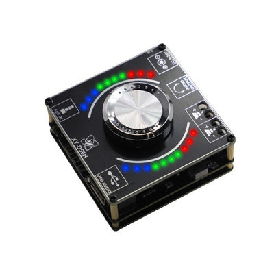 TPA3116 50W*2 HIFI Stereo Power Amplifier Board con lampada di ritmo musicale