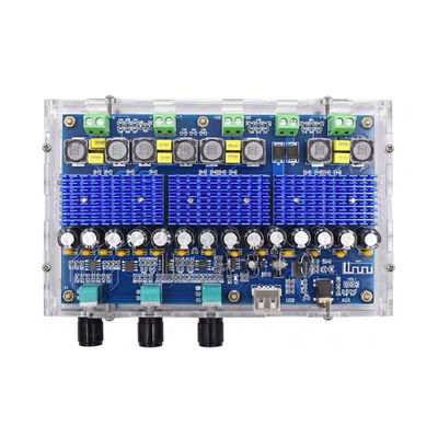 TPA3116D2 5.0-Compatibile Amplificatore di Potenza Digitale Board 4 Canale con 50Wx2 100Wx2 Stereo Dual Bass Receiver Amplificatore