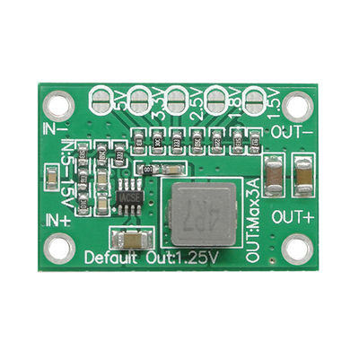 Creatall CA-1235 3A 5V-15V Converter di tensione regolabile con modello di circuito integrato da 20 mm Modulo di alimentazione LED TV