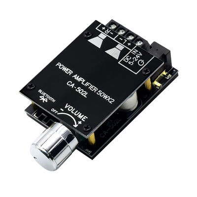 ZK-502L 2.0 Channel Digital Amplifier Board Home Theater HIFI Amplificator con BT5.0 50WX2 Metal Material Stereo Board ZK-502L