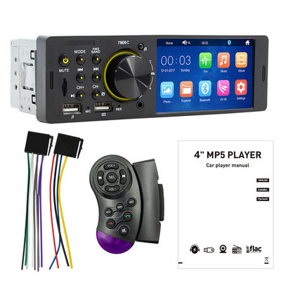 Car Dvd Player 4'' 1 Din HD Stereo Digital Signal Processor Radio Car Multimedia Video Voice Reversing Camera MP5 Player per auto