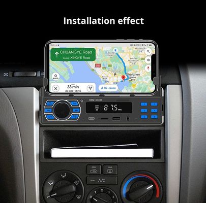 Creatall HD Lossless Music Car MP3 Player con Controllo Centrale Multi-Funzione Slot per Scheda USB Flash Drive Radio FM