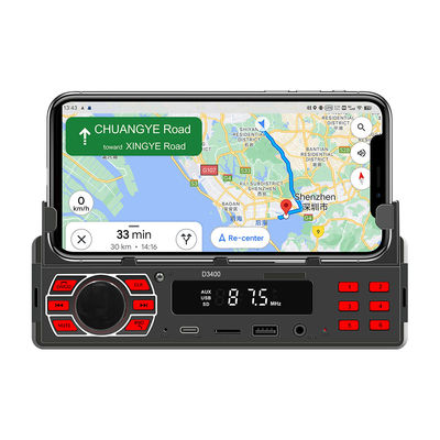 Creatall HD Lossless Music Car MP3 Player con Controllo Centrale Multi-Funzione Slot per Scheda USB Flash Drive Radio FM