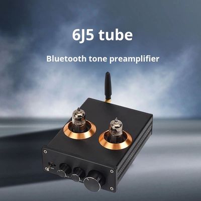 Preamplificatore valvolare HIFI Audiophile 6J5 QCC3034 per amplificatore domestico wireless BT 5.1 con regolazione bassi e alti