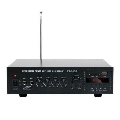 PA-90BT Amplificatore Audio Professionale 120W BT Wireless per Diffusori a Soffitto Domestici ad Alta Potenza e Diffusione Pubblica a Tensione Costante in Metallo