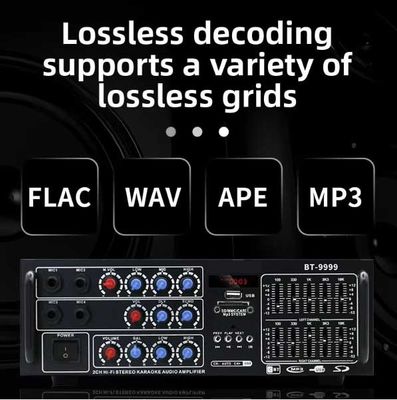 300W 2.0 Channel Mini Audio Car Amplifier Home Theatre System HiFi Stereo Subwoofer Controllo indipendente Amplificatore ricevitore