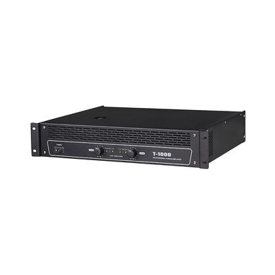 T-1200 T-1000 T-800 T-600 Amplificatore AV professionale KTV ad alta potenza commerciale 2*600W, amplificatore di potenza a stadio finale in metallo puro