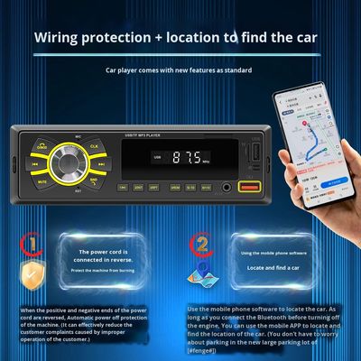 Creatall High-Definition Lossless Music Car MP3 Player 12V Universal Smart BT Wireless USB Connection Autorizzazione speciale