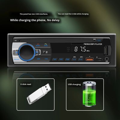 Creatall Neutral JSD-530L Car MP3 Player con connessione USB per Bluetooth Card Radio Controllo centrale Qualità del suono senza perdita