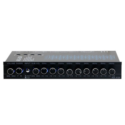 Vendita più venduta di 9 bande di audio per auto EQ di sintonizzazione di amplificatore crossover Fabbrica Fonte Processore audio più venduto transfrontaliero