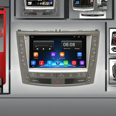 2 Din Android Car Stereo Audio GPS MP5 Player Dashboard Montato lettore DVD Lussuria berlina IS IS250 IS300 IS350 Modelli 2005-2012