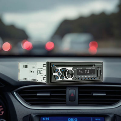 Lettore MP3 per auto Creatall a disco singolo con Smart per Bluetooth Multimedia CD/VCD/DVD Slot per schede Connessione USB Radio