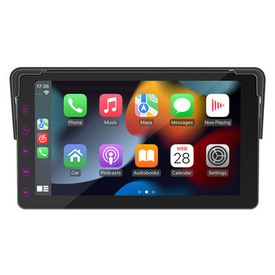 Creatall MP5 per auto portatile da 7 pollici con CarPlay Wireless per Bluetooth Trasmettitore FM Telecamera posteriore HD Posizionamento sul cruscotto 1 anno