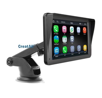 Creatall 7 pollici MP5 player per auto portatile con per Bluetooth HD grande schermo wireless CarPlay Navigation Dashboard connessione USB