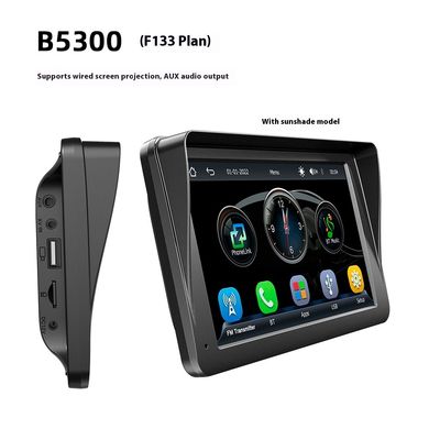 Creatall 7 pollici MP5 player per auto portatile con per Bluetooth HD grande schermo wireless CarPlay Navigation Dashboard connessione USB