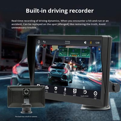 Creatall 9-Inch Portable Car MP5 Player HD Reversing Image per Bluetooth Wireless Carplay Placement Dashboard Connessione USB