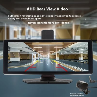 Creatall Portable 10.26inch Dual Recording Dash Cam 2 Lenti Front Rear Video Recorder per la navigazione CarPlay