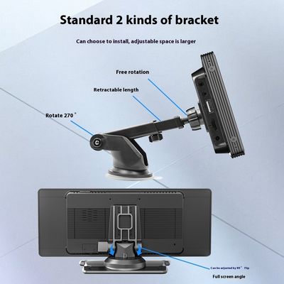 Creatall Cross-Border 10,26 pollici Grande schermo LCD Carplay Navigation Alta definizione Immagine inversa Connessione USB BT Player