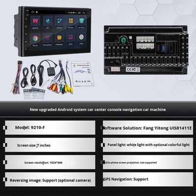 Creatall 7/9/10 inch Central Control Car Android GPS Navigation Smart per BT Wifi Internet All-in-One Dashboard Machine