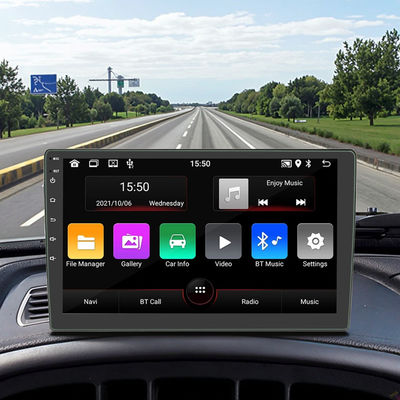 Creatall Lettore GPS di navigazione per cruscotto universale da 9 pollici Android All-in-One Wireless CarPlay con ADS per uso automobilistico