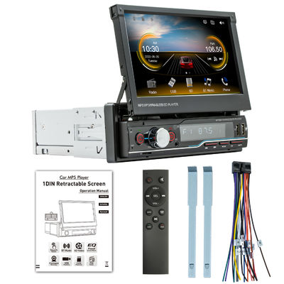 Creatall 7-Inch Telescopic All-in-One CarPlay Radio con slot per carte MP4 MP5 per BT Wireless Hands-free Player