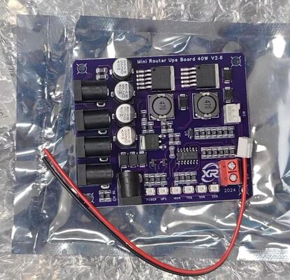 CA-403S Mini Router Supply Board ininterrottabile con 40W di uscita 11,1V di ingresso della batteria e protezione da cortocircuito