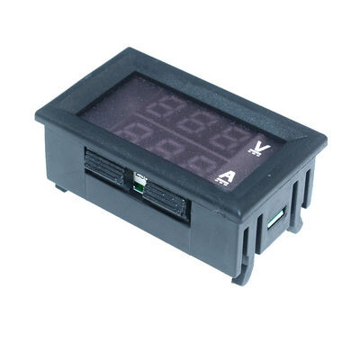DC 0-100V LED Digital Display Meter Dual Display Voltage & Current 1A 10A 50A 100A Voltmeter 0.56 Inch 0.28inch LED Displays
