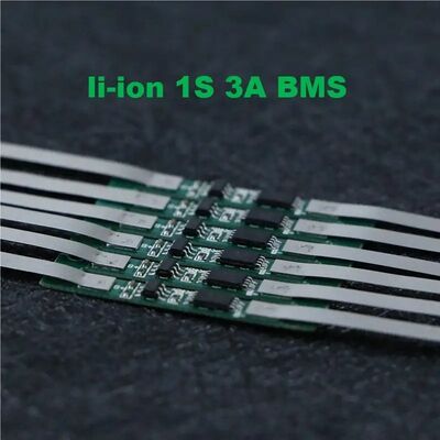 Li-Ion Battery Protection Board BMS 1S 2-3A/5-6A PCB Protection Board for 3.7V 18650 BMS Lithium Battery Protection