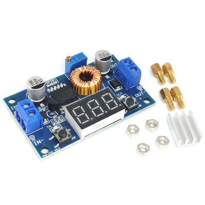 CC di CC scendere del modulo di potere di XL4015E 5A 75W regolabile con il display tensioni