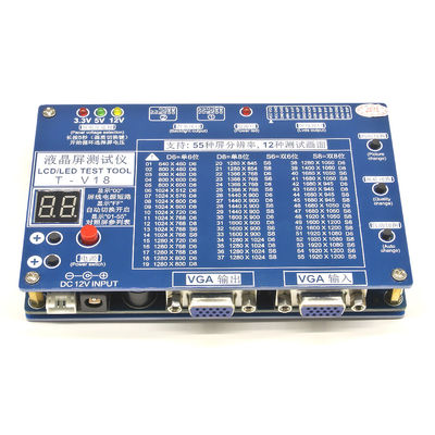 Strumento per il test del pannello LCD LED per TV portatile 7-84 pollici Cavi di interfaccia LVDS Supporto inverter